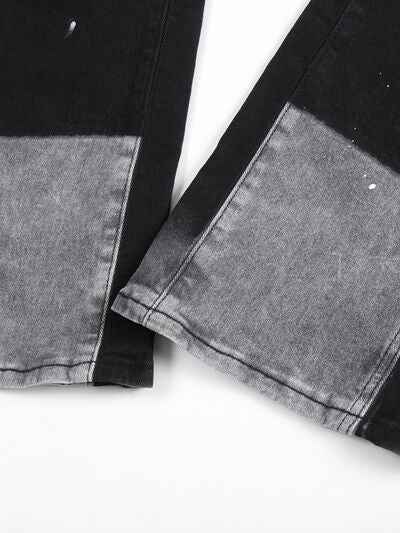 Men's Contrast Washed Bootcut Jeans - Damned Threads