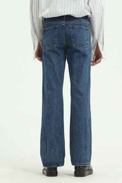 Straight Leg Jeans with Pockets - Damned Threads