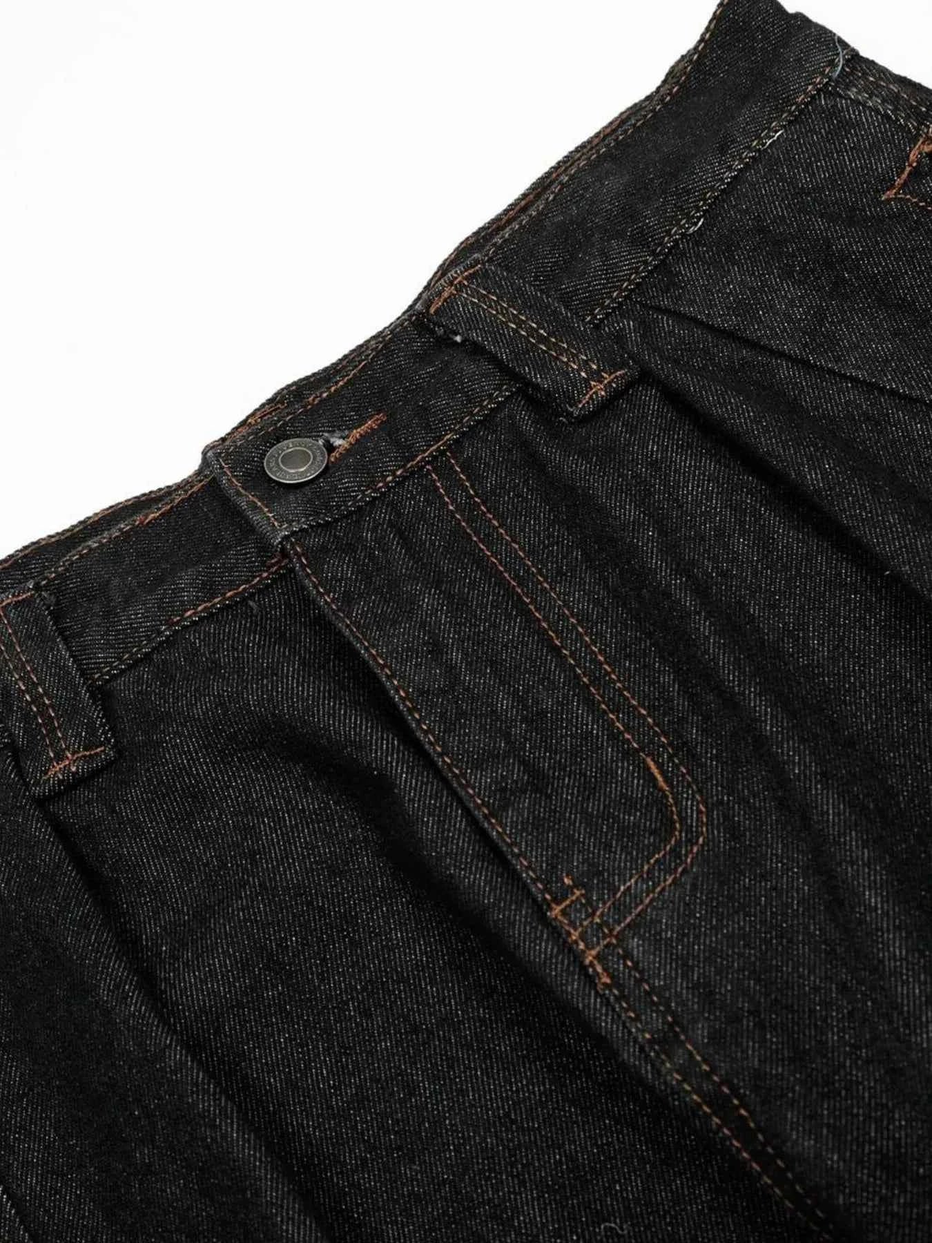 Men's Wide-Leg Baggy Denim Jeans