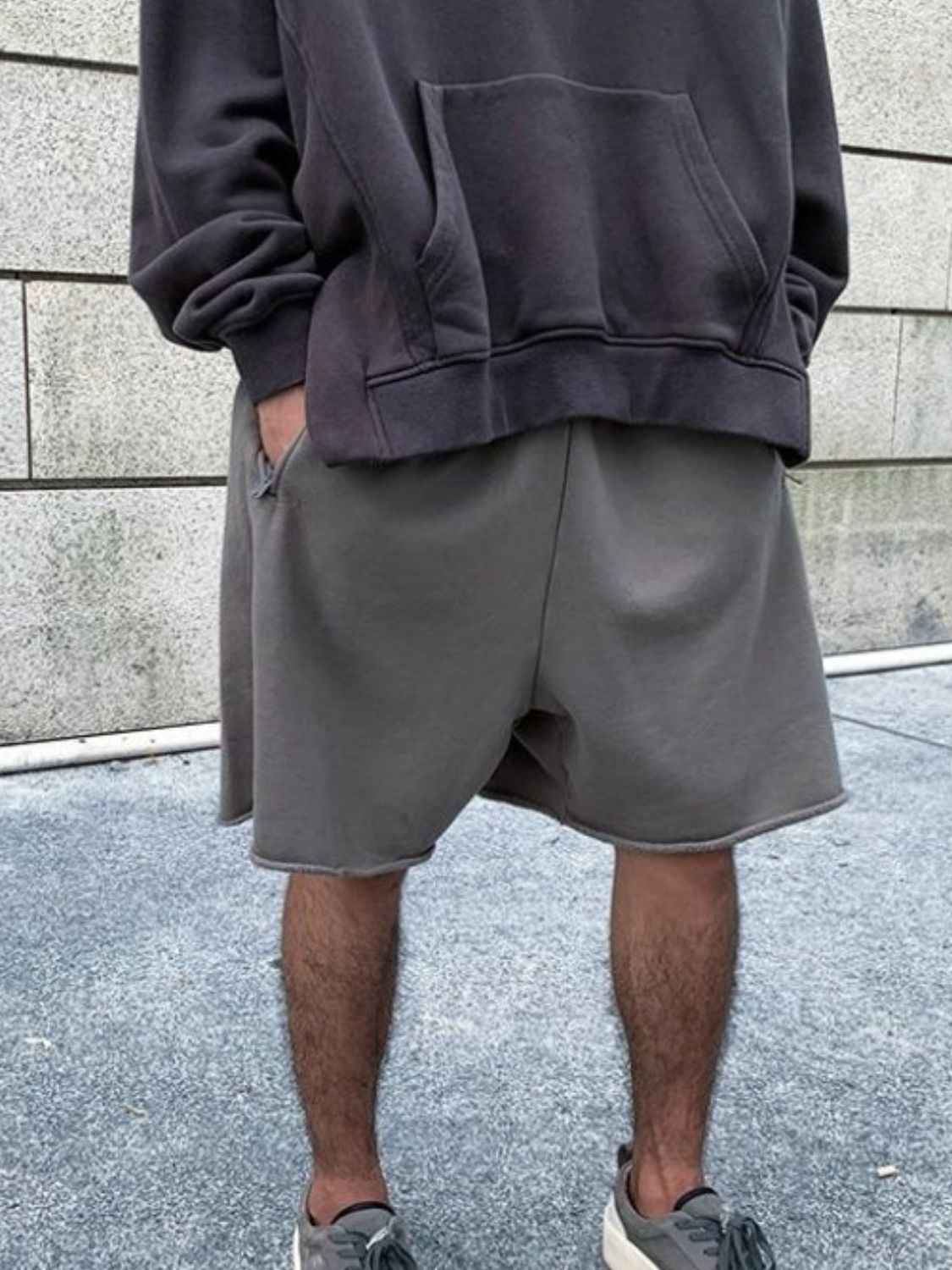 Men's Plus Size Elastic Waist Shorts - Damned Threads