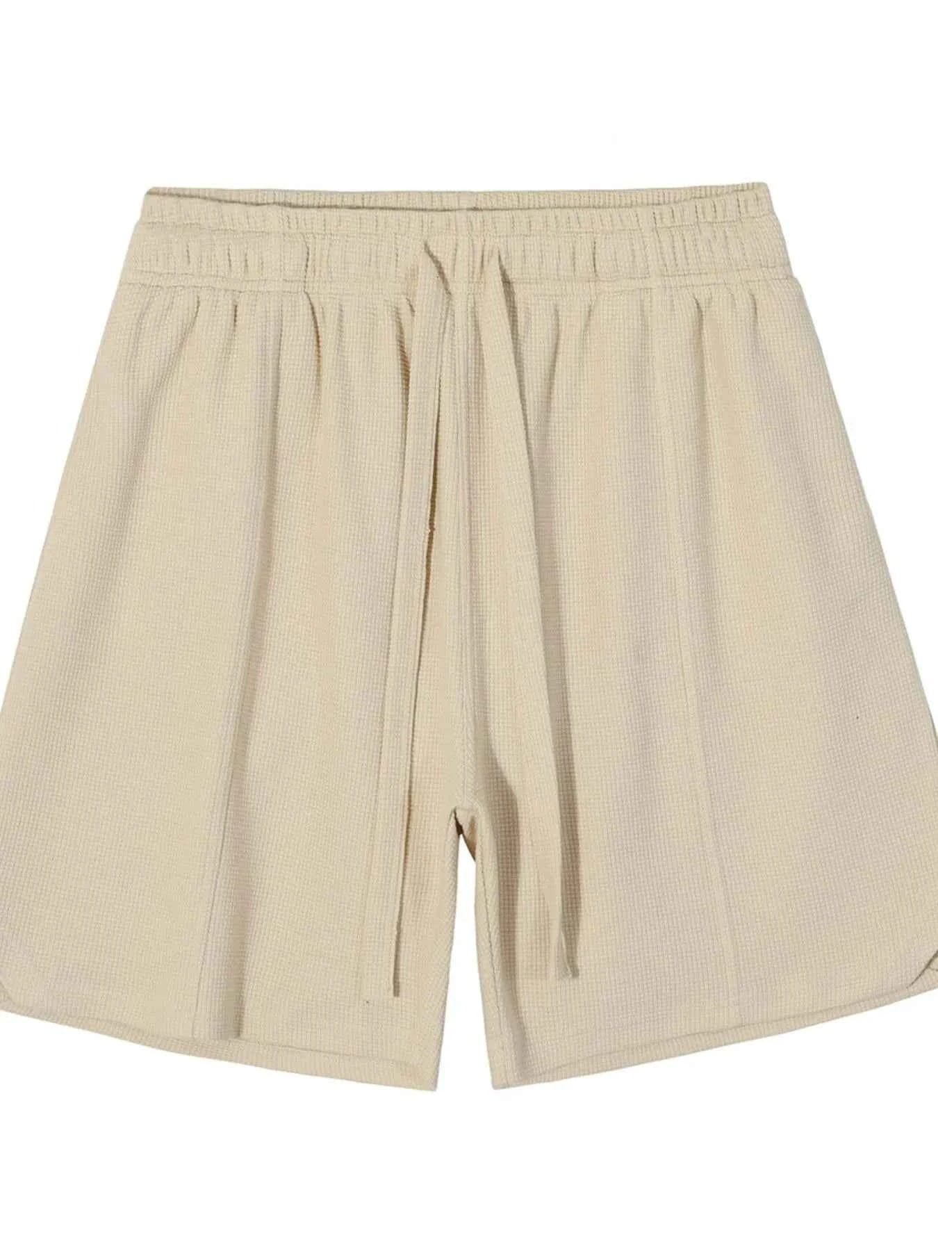 Men's Drawstring Pocketed Shorts