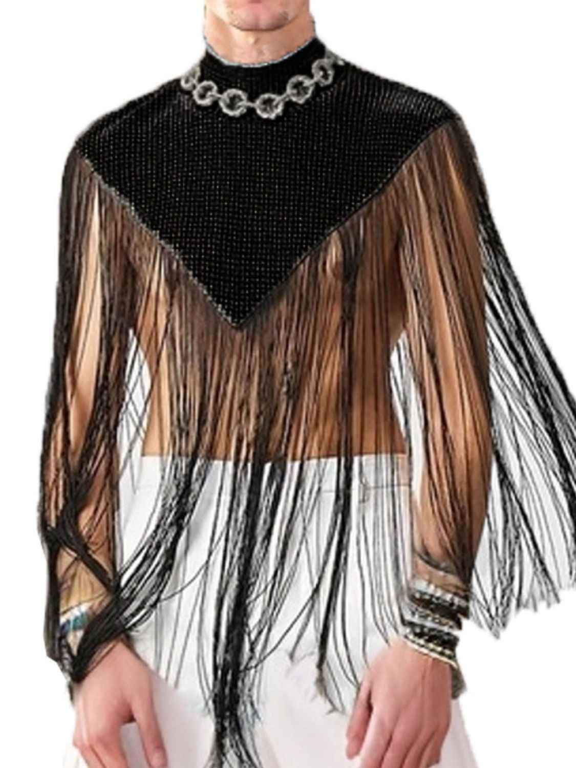 Men's Tassel Hem Tease 'Em Top - Damned Threads