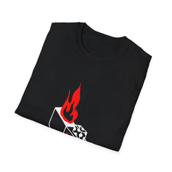 Hot Stuff Comin Thru - Unisex Softstyle T-Shirt (Front) - Damned Threads