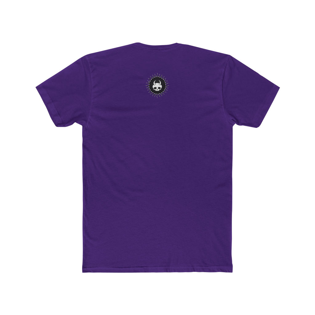 My Pen Is Huge - Unisex Cotton Crew Tee (Front) - Damned Threads