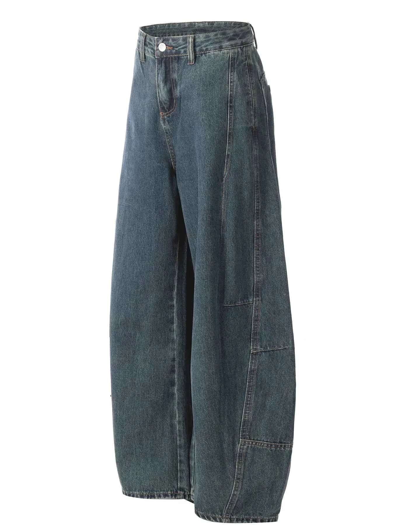 Men's Vintage Wide Leg Baggy Jeans