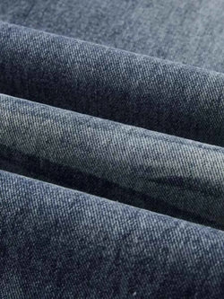 Men's Wash Wide Leg High-Rise Jeans