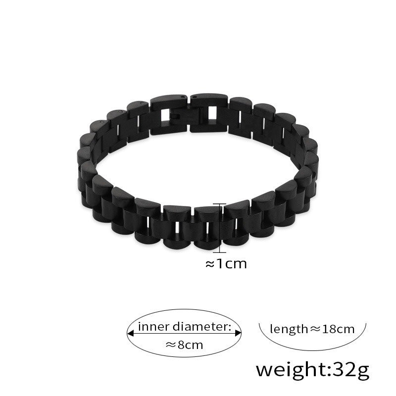 18K Gold-Plated Luxury Thick Chain Bracelet - Damned Threads