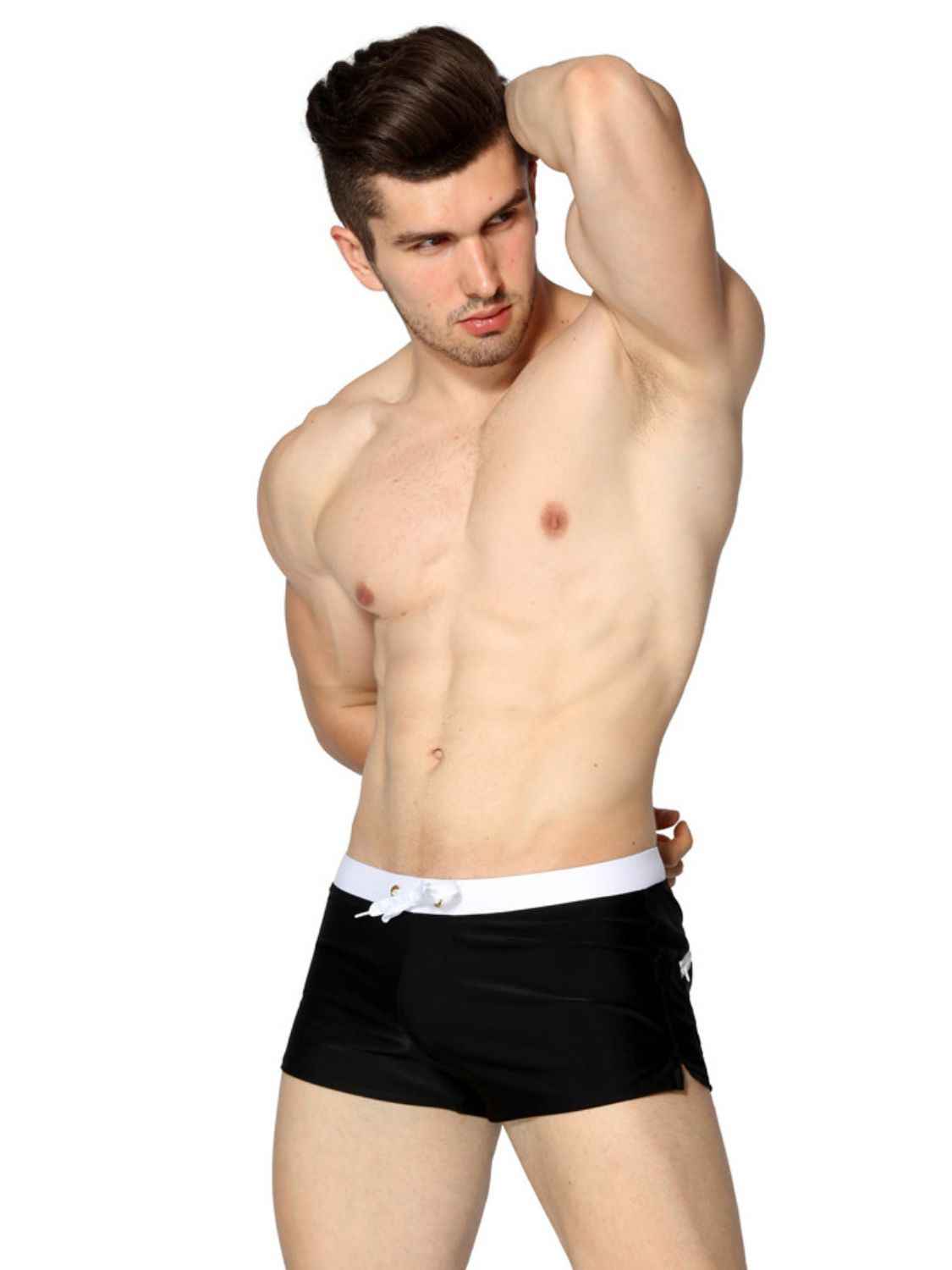 Men's Drawstring Swim Shorts - Damned Threads
