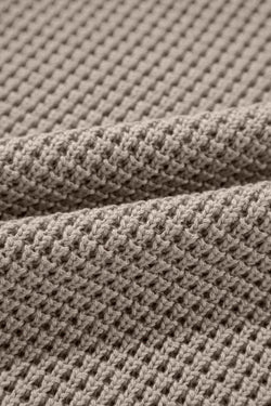 Striped & Checkered Turtleneck Dropped Shoulder Sweater - Damned Threads