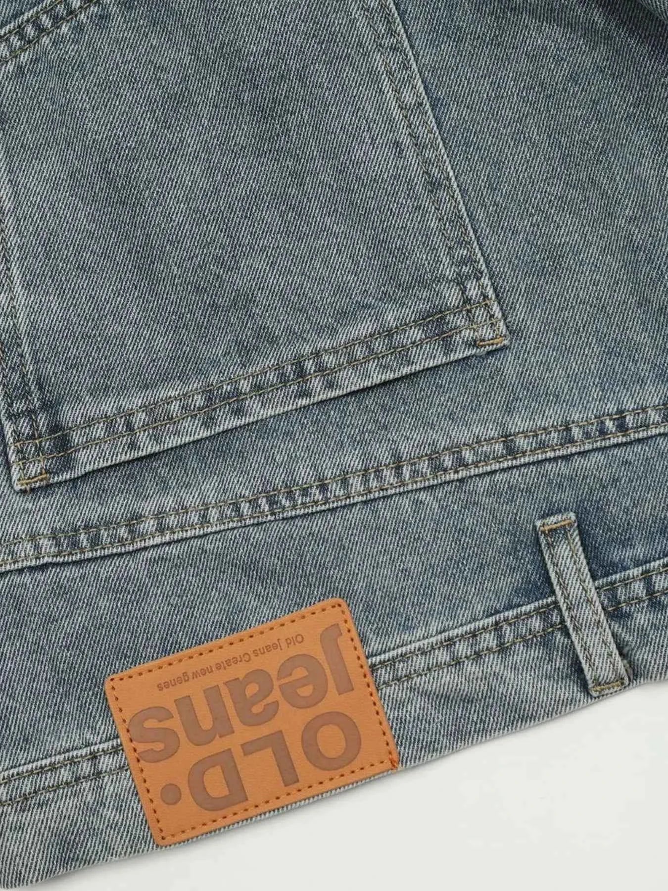 Men's Classic Loose Fit Denim Shorts