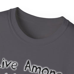 Live Among Demons - Unisex Cotton Tee (Front) - Damned Threads