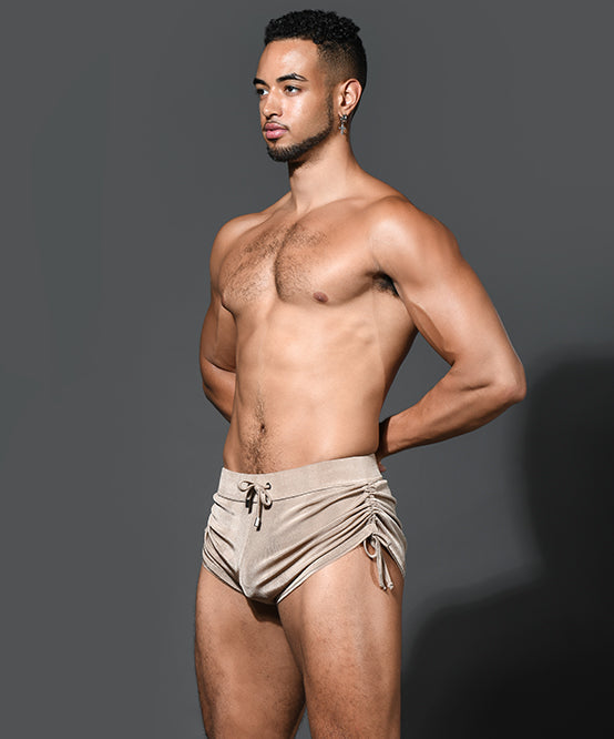 Sensual Rib Adjustable Shorts