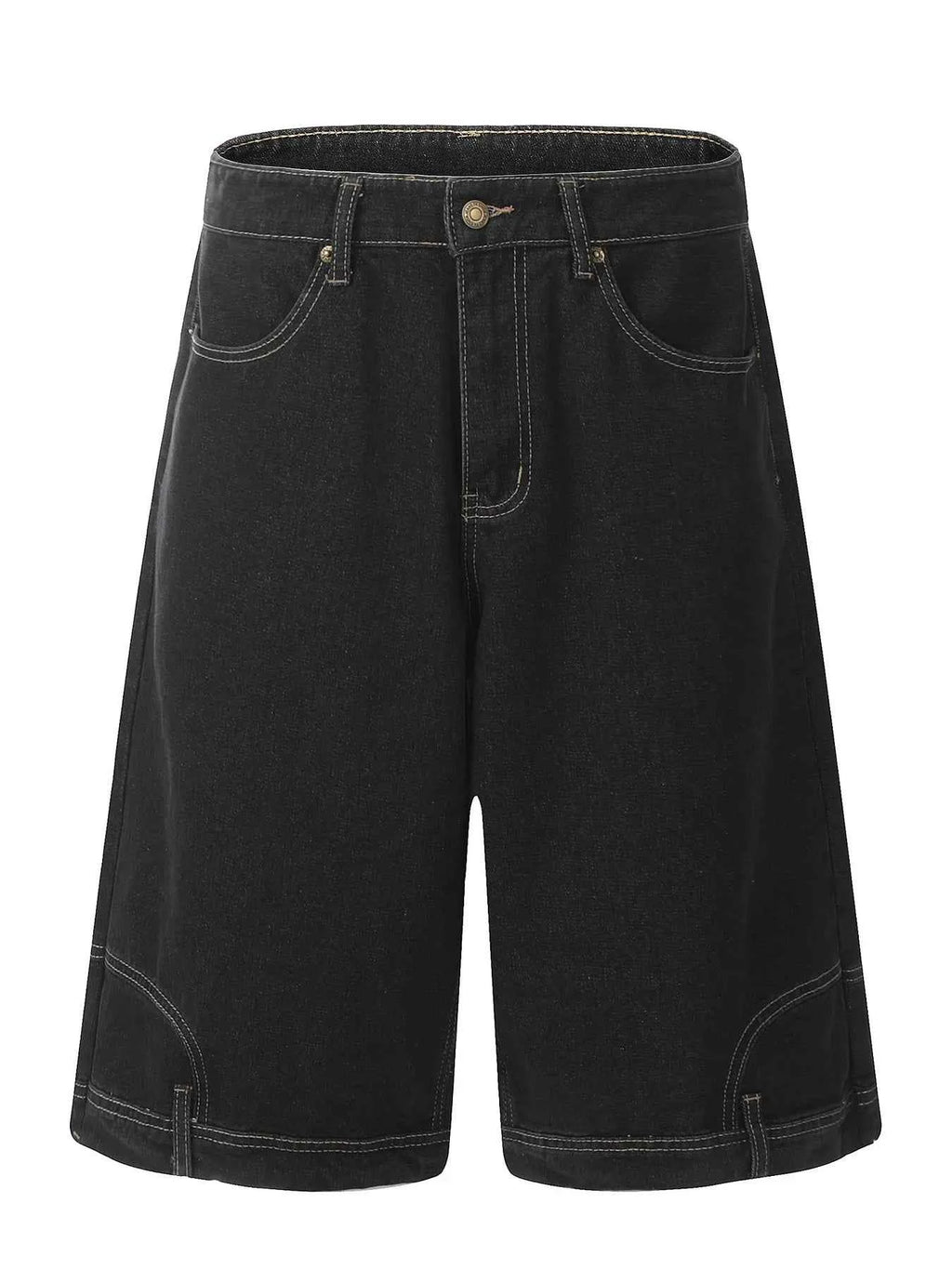 Men's Classic Loose Fit Denim Shorts