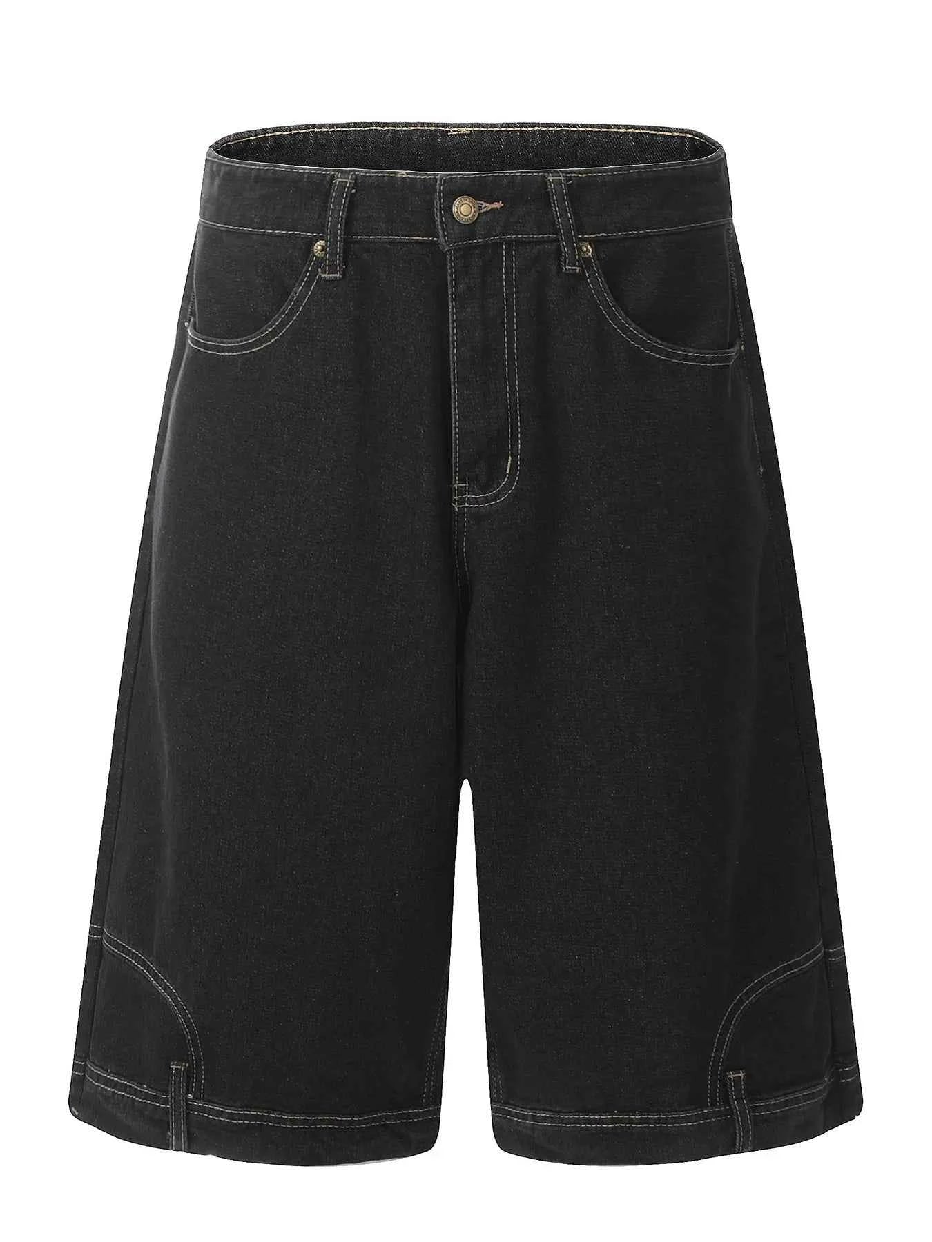 Men's Classic Loose Fit Denim Shorts