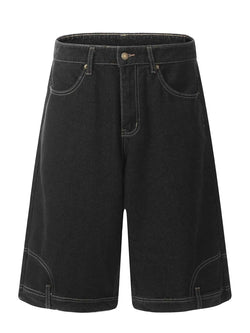 Men's Classic Loose Fit Denim Shorts