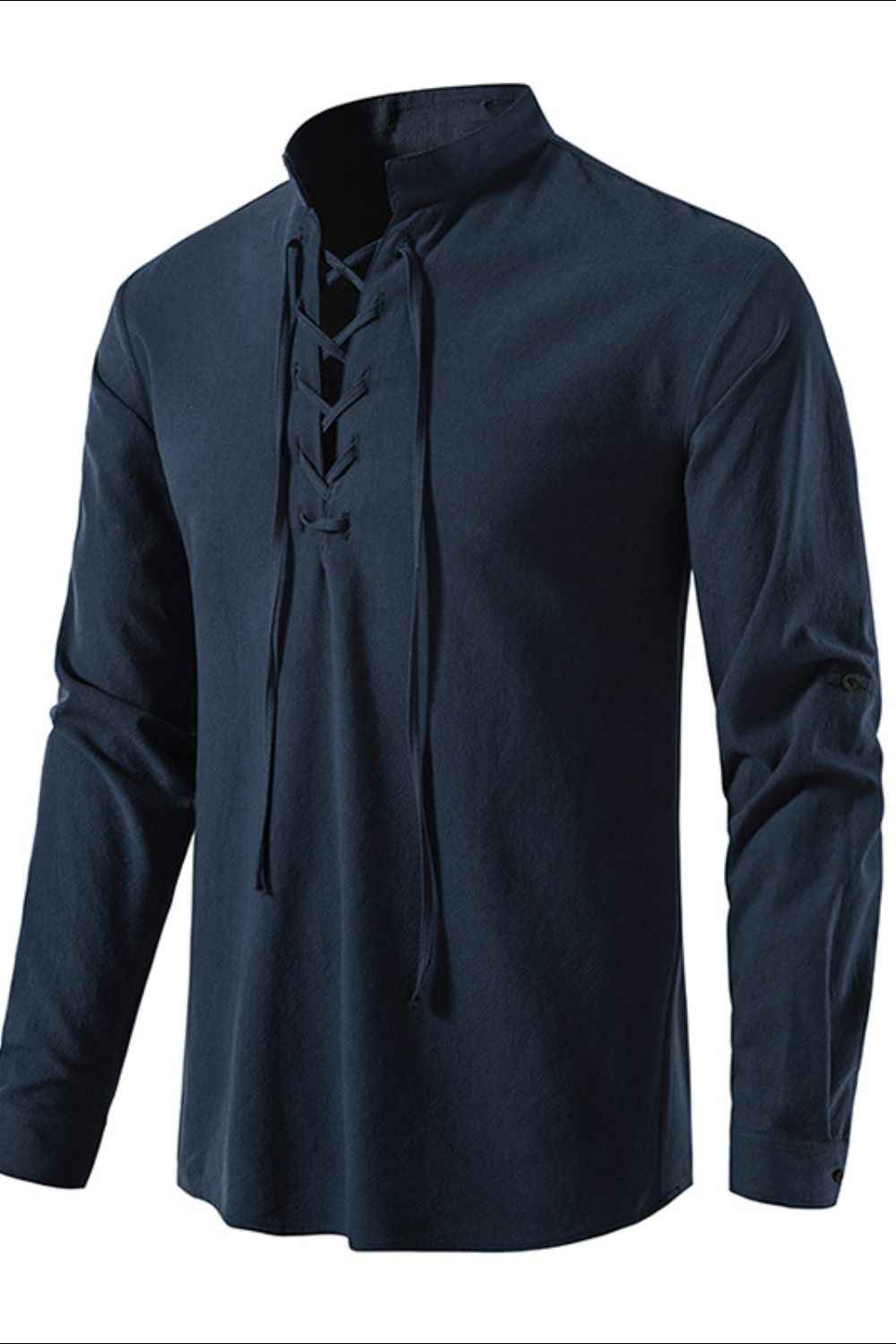 Men's Lace-Up Breezy Shirt - Damned Threads