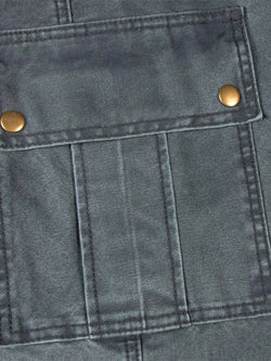 Men's Casual Cargo Wide Leg Pants with Multi-Pockets