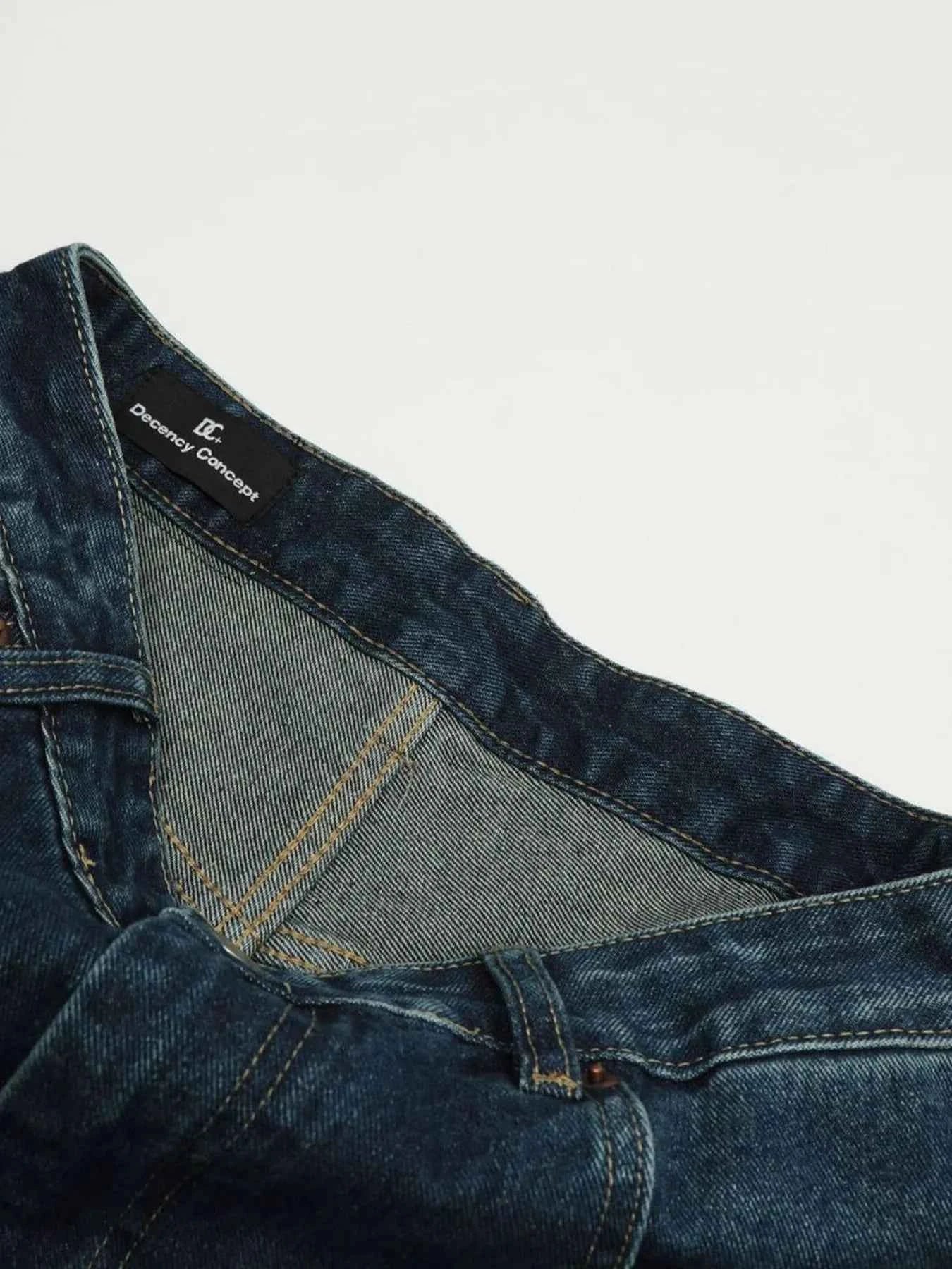 Men's Wide Leg Cargo Jeans