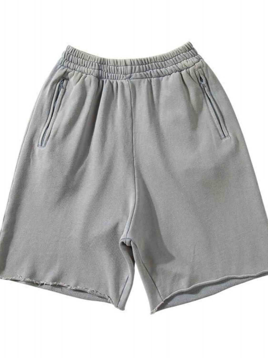 Men's Plus Size Elastic Waist Shorts