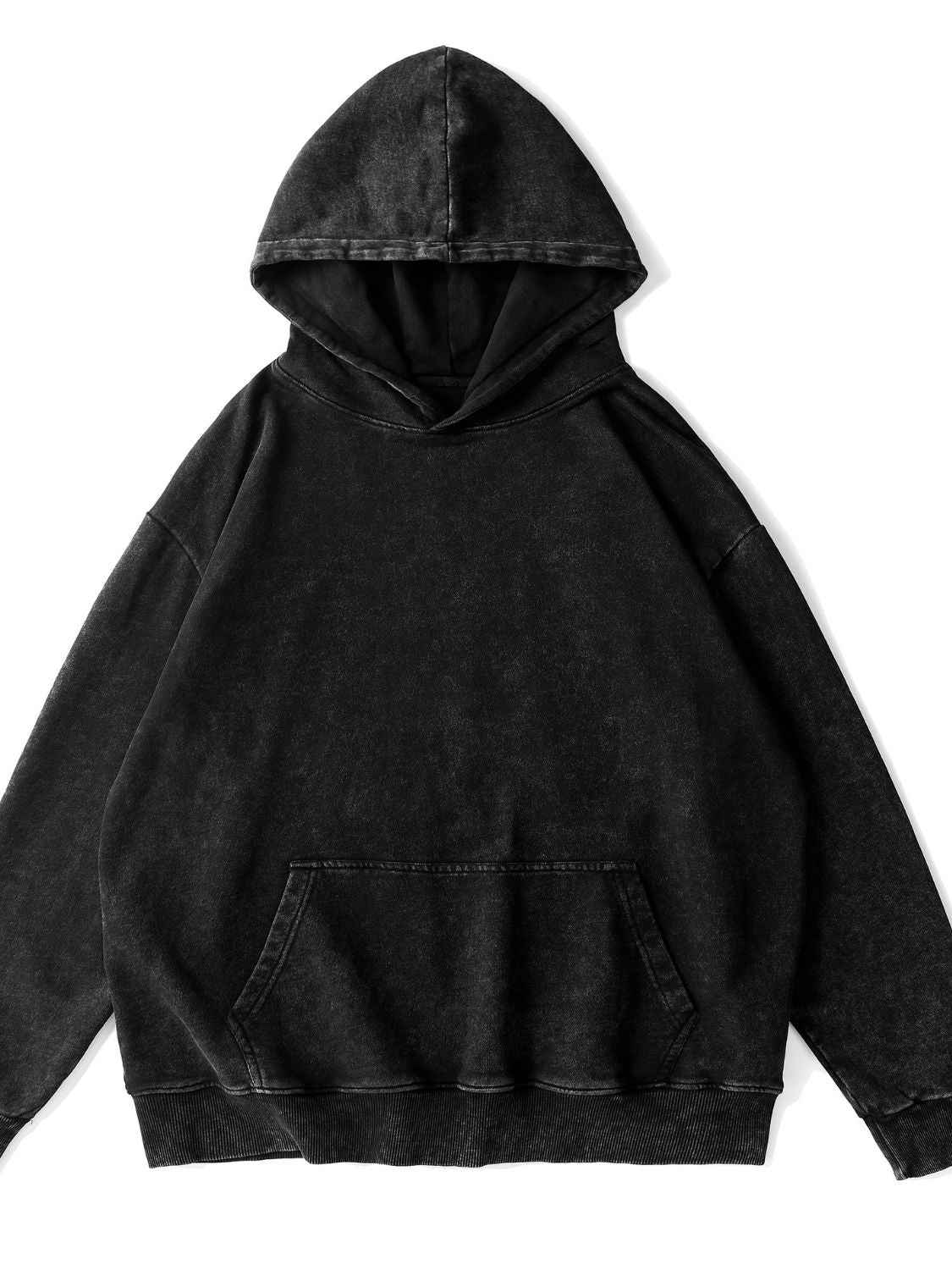 Long Sleeve Hoodie with Pocket - Damned Threads