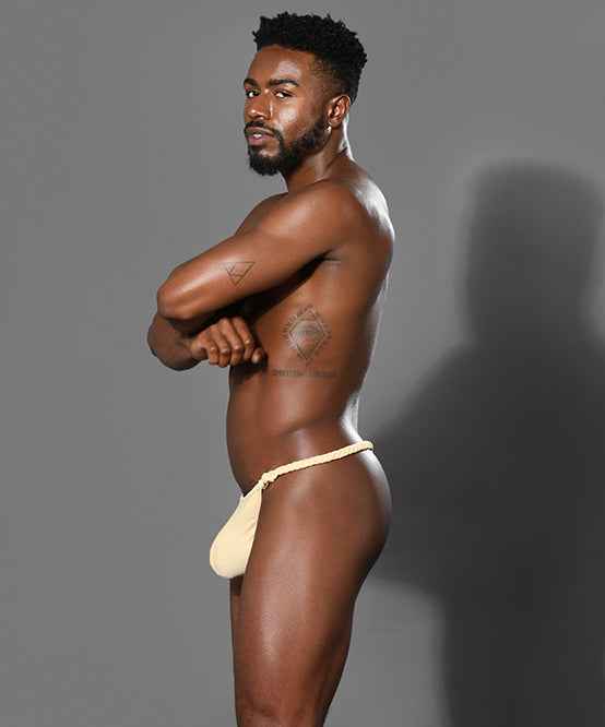 Braided Swim Thong w/ ALMOST NAKED® - Damned Threads
