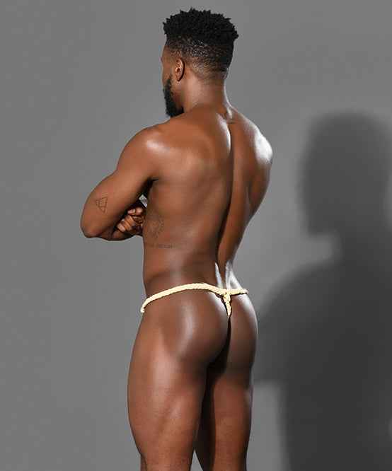 Braided Swim Thong w/ ALMOST NAKED® - Damned Threads