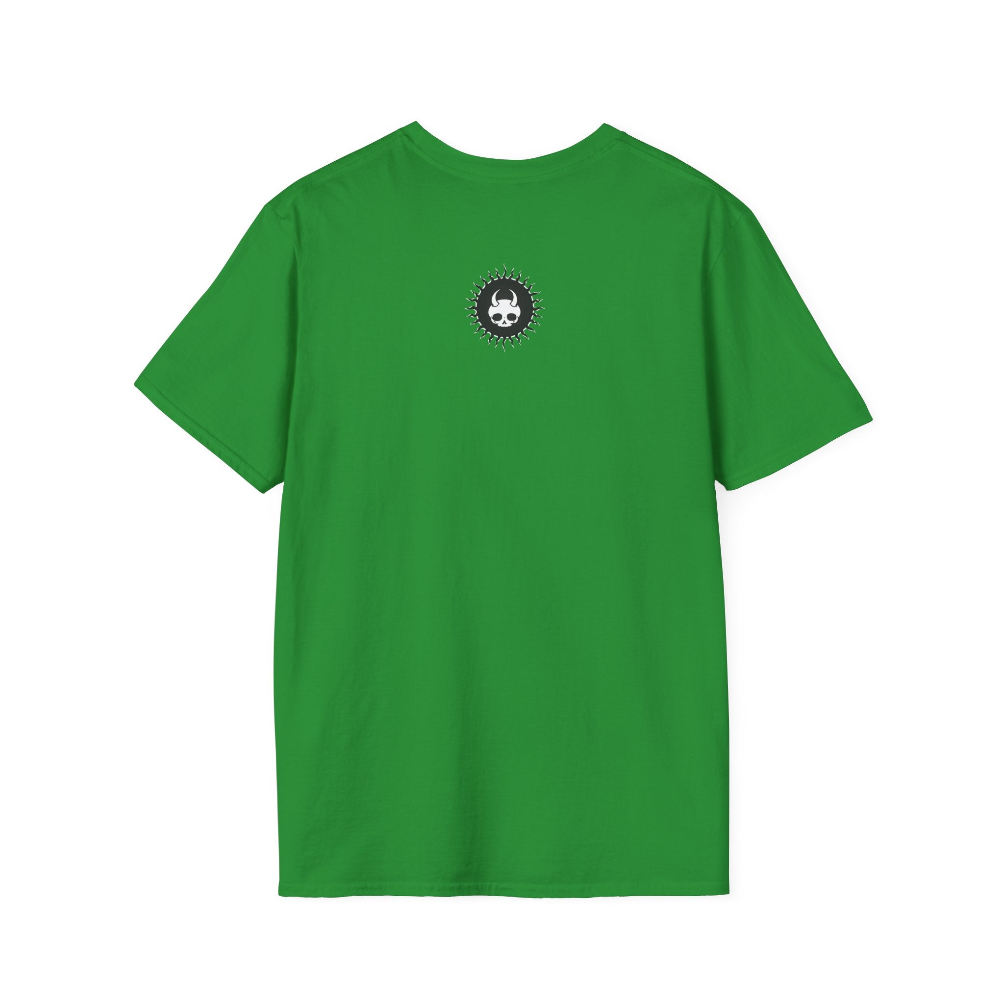 Hot Stuff Comin Thru - Unisex Softstyle T-Shirt (Front) - Damned Threads