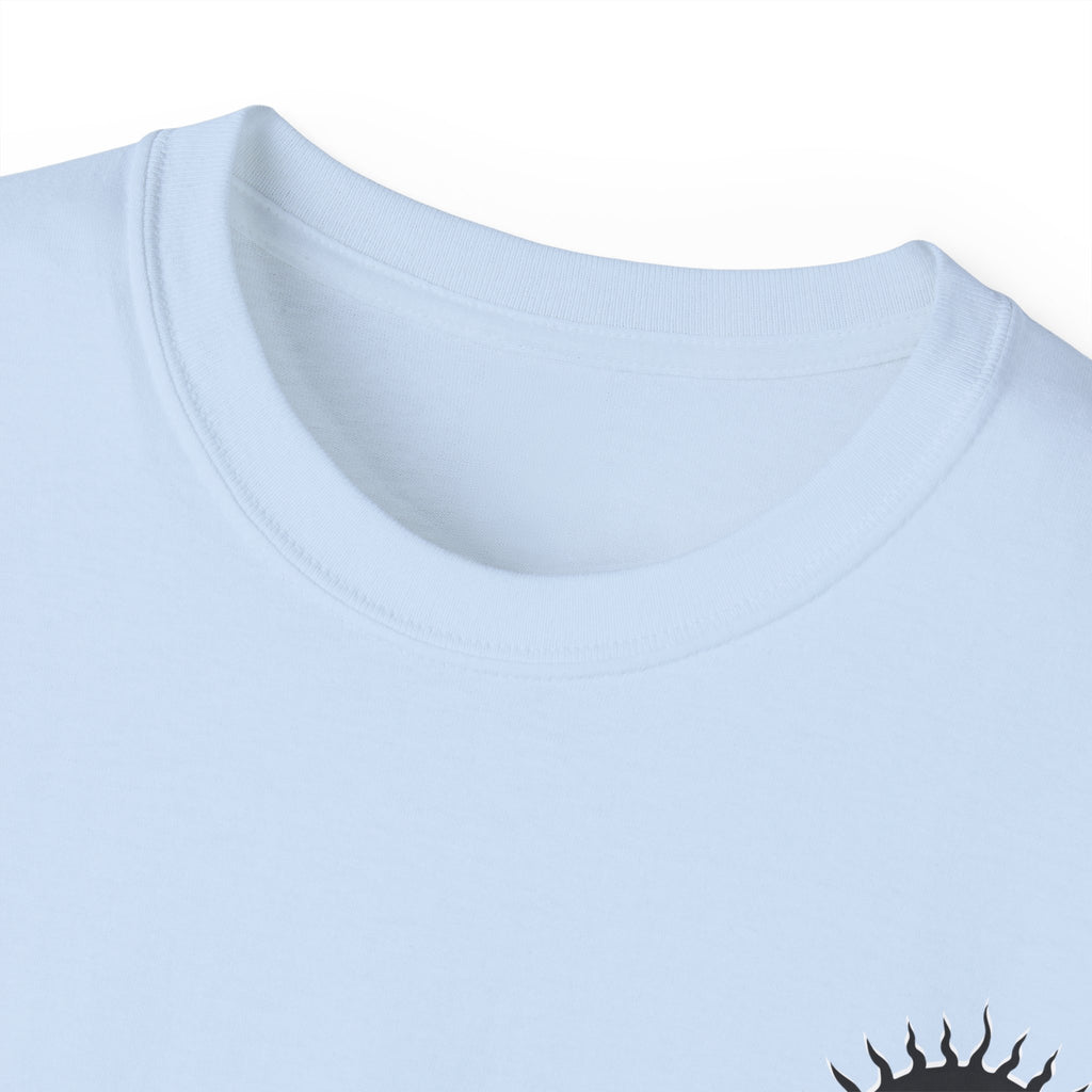 Beauties Bite - Unisex Cotton Tee (Back) - Damned Threads