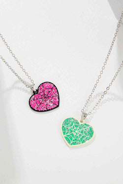 Two-Piece Halloween Theme Necklace Set - Damned Threads