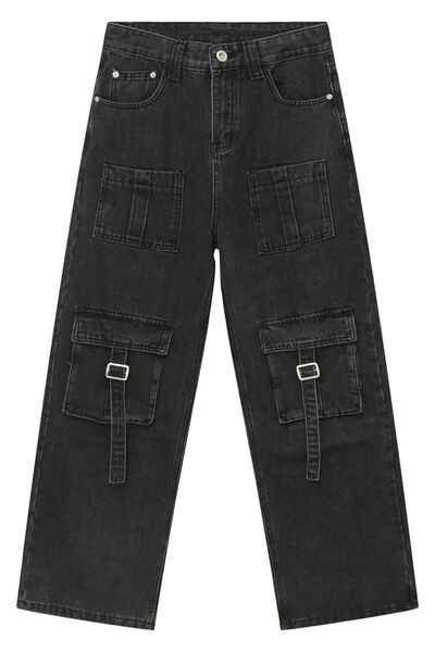 Mid Rise Men's Cargo Jeans - Damned Threads