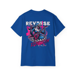 Reverse Exorcism - Unisex Cotton Tee (Back) - Damned Threads