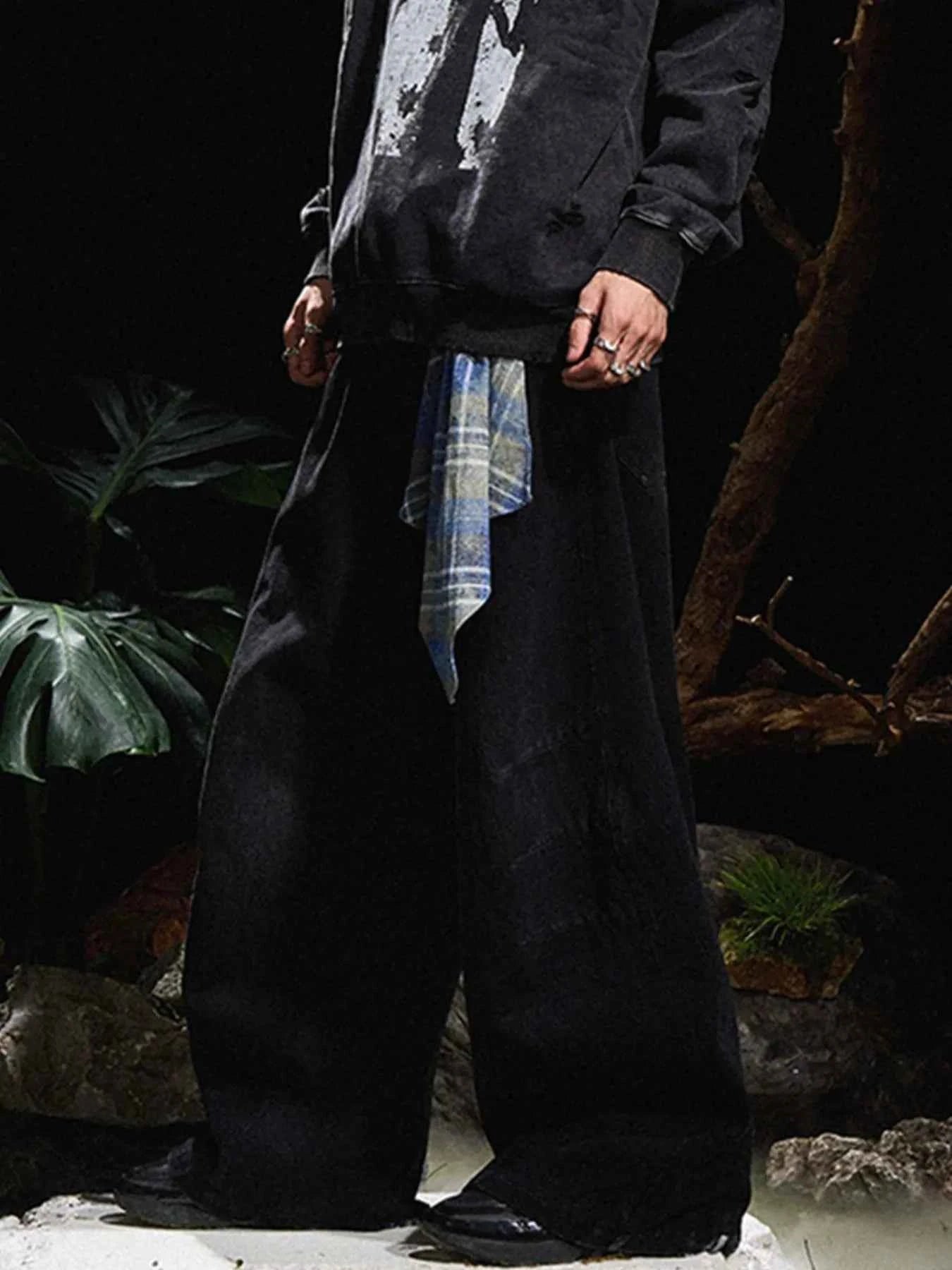 Men's Wide Leg Jeans