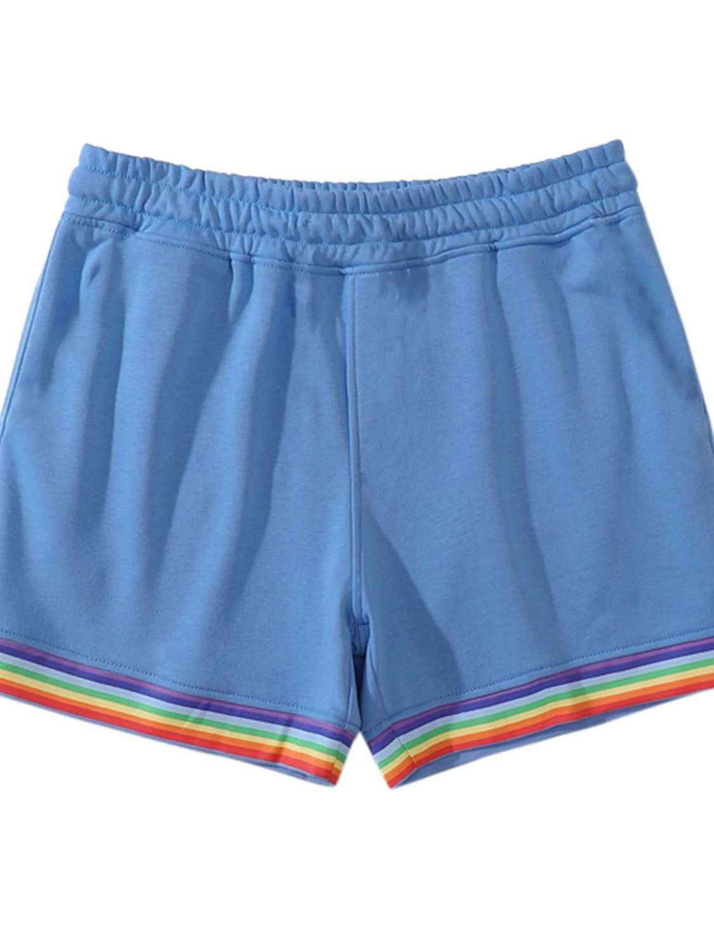 Men's Full Size Elastic Waist Shorts Plus Size