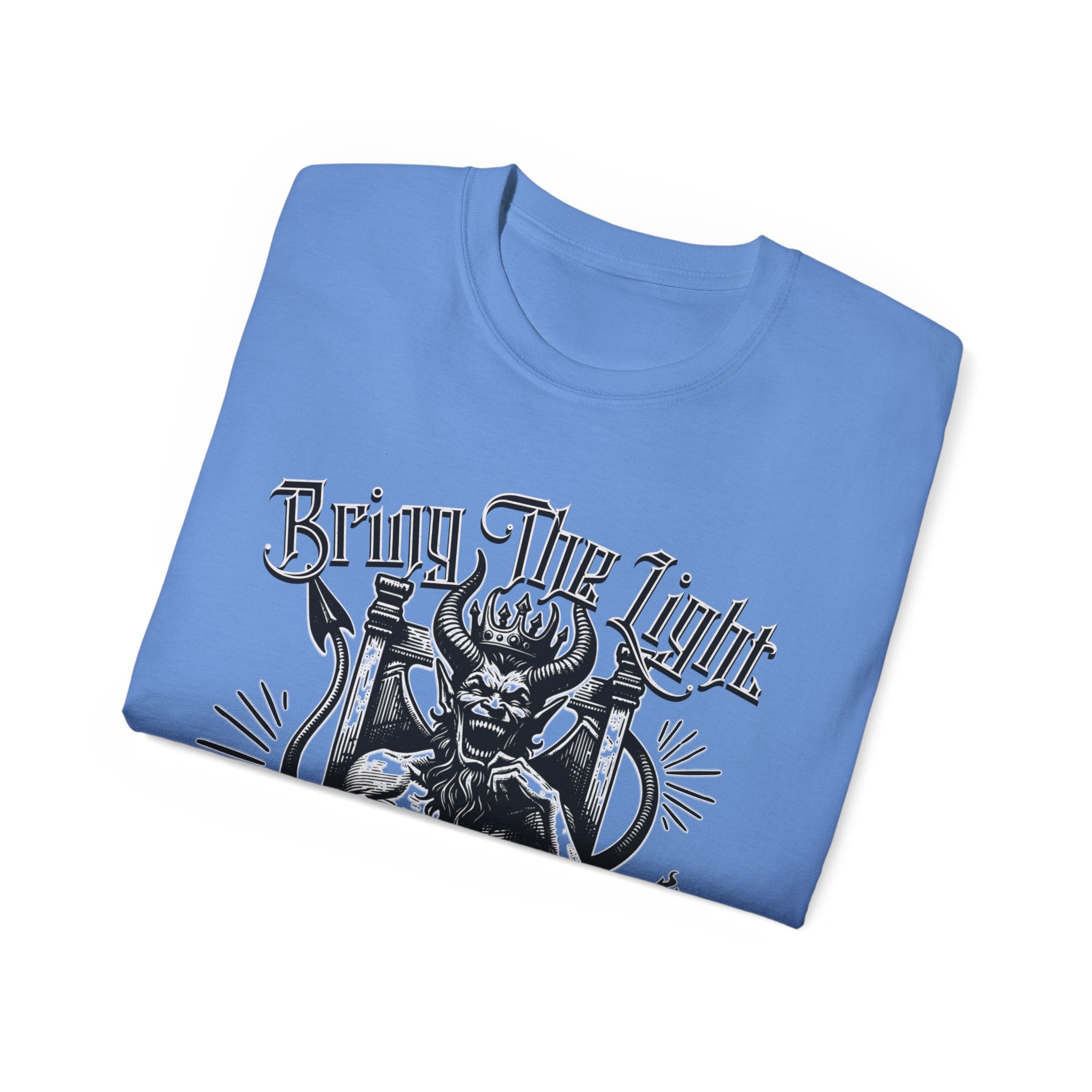 Bring The Light - Unisex Ultra Cotton Tee (Front) - Damned Threads
