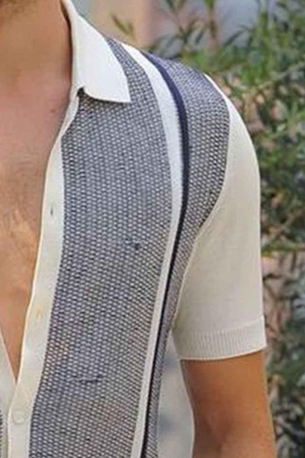 Men's Plus Size Button Up Short Sleeve Shirt
