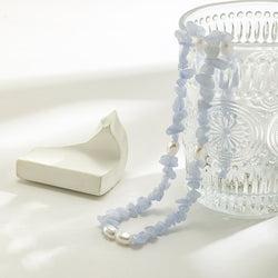 Turquoise Rock With Pearl - Damned Threads