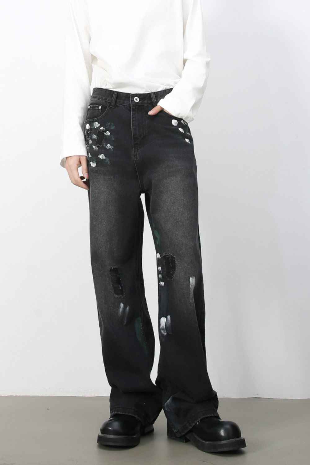 Men's Paint Loose Jeans - Damned Threads