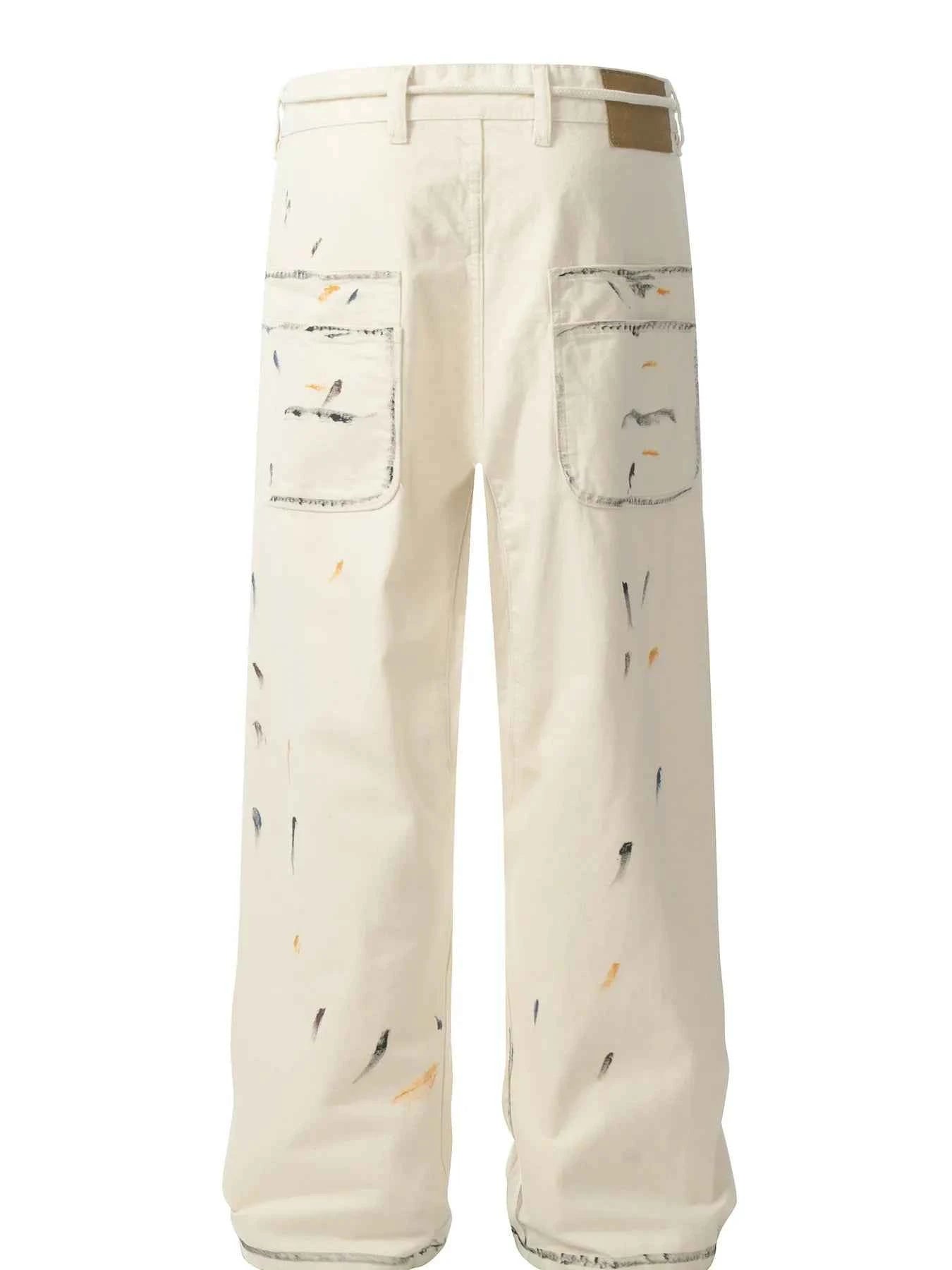 Men's Relaxed Fit Wide Leg Jeans