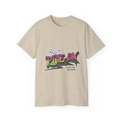Ride-On - Unisex Cotton Tee (Front) - Damned Threads