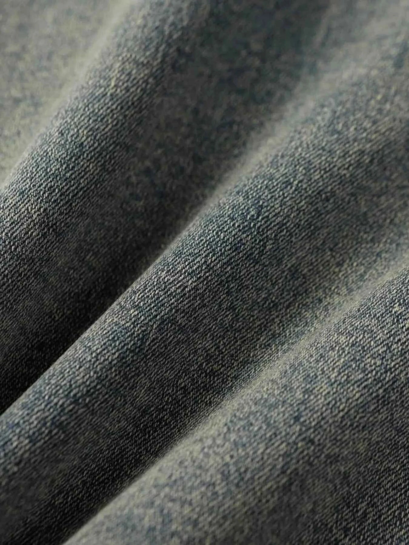 Men's High Waist Straight Leg Cargo Jeans