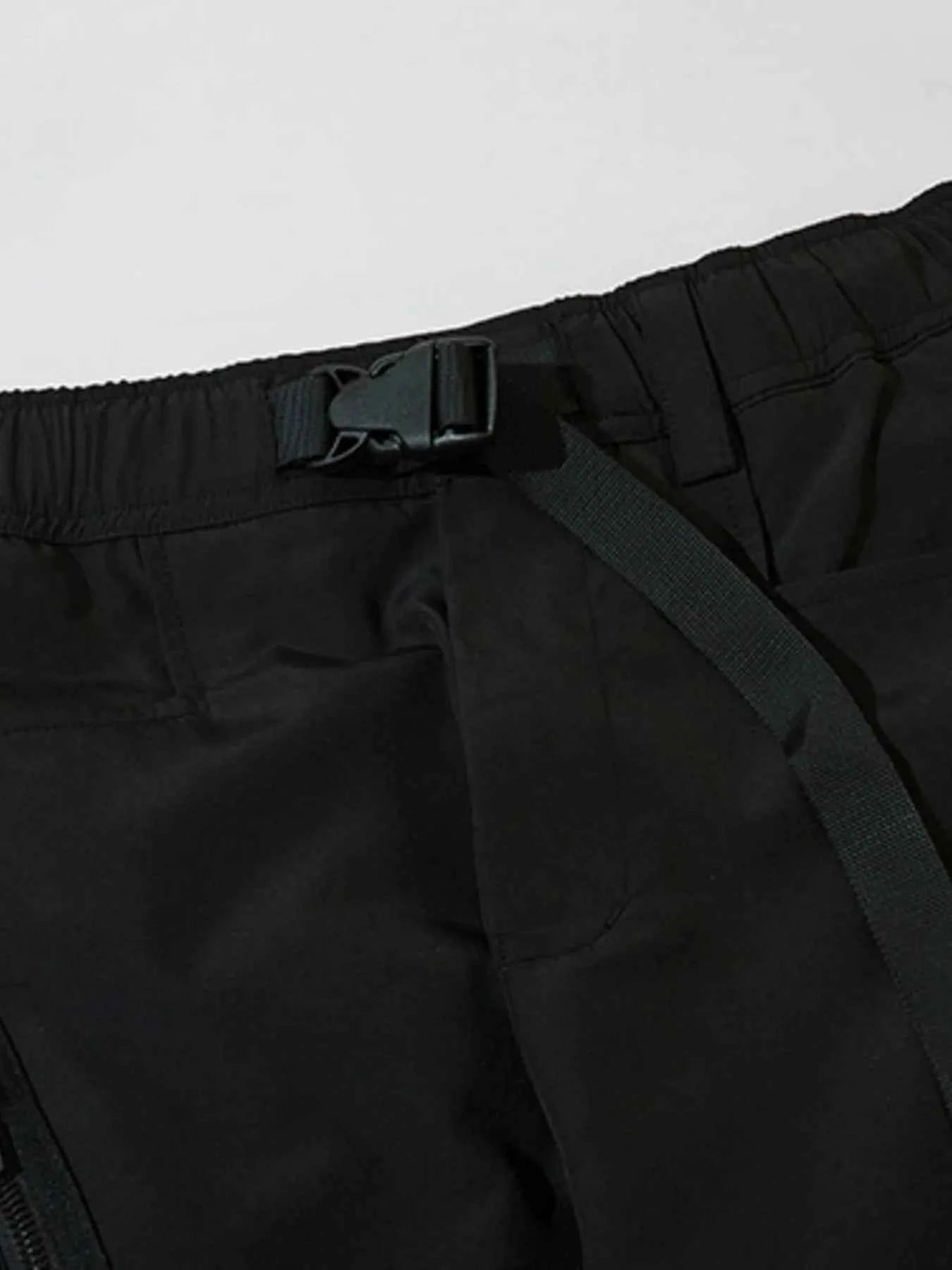 Men's Cargo Joggers with Zip Pockets