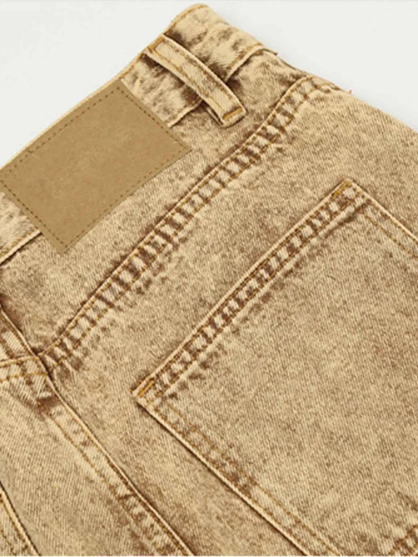 Men's Vintage Washed Relaxed Fit Jeans