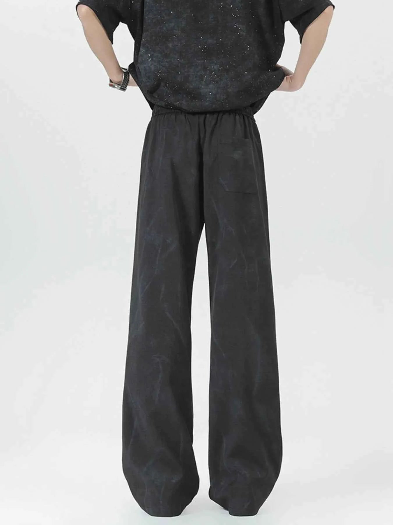 Men's Wide Leg Drawstring Pants
