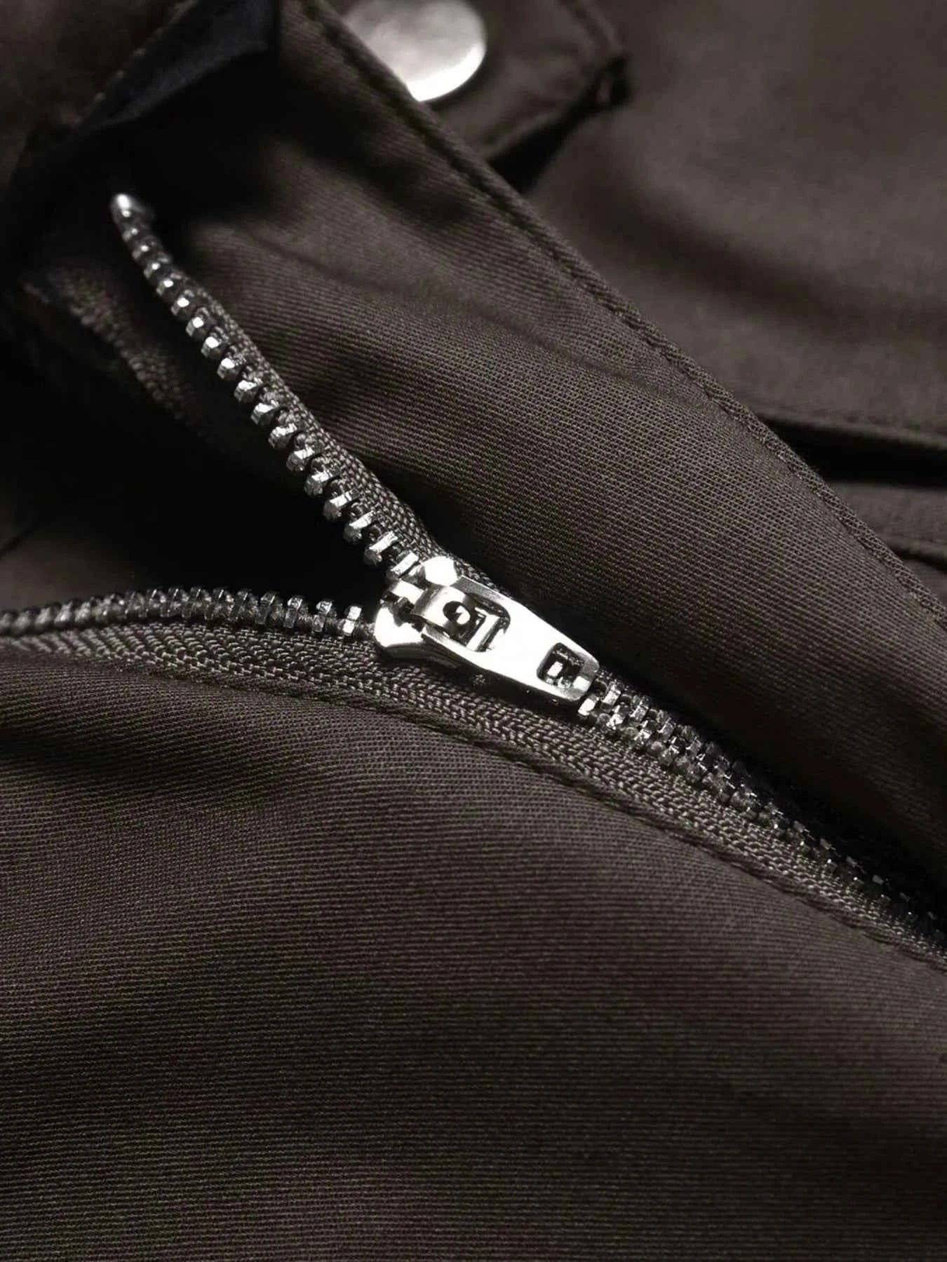 Men's Multi-Pocket Flared Cargo Pants