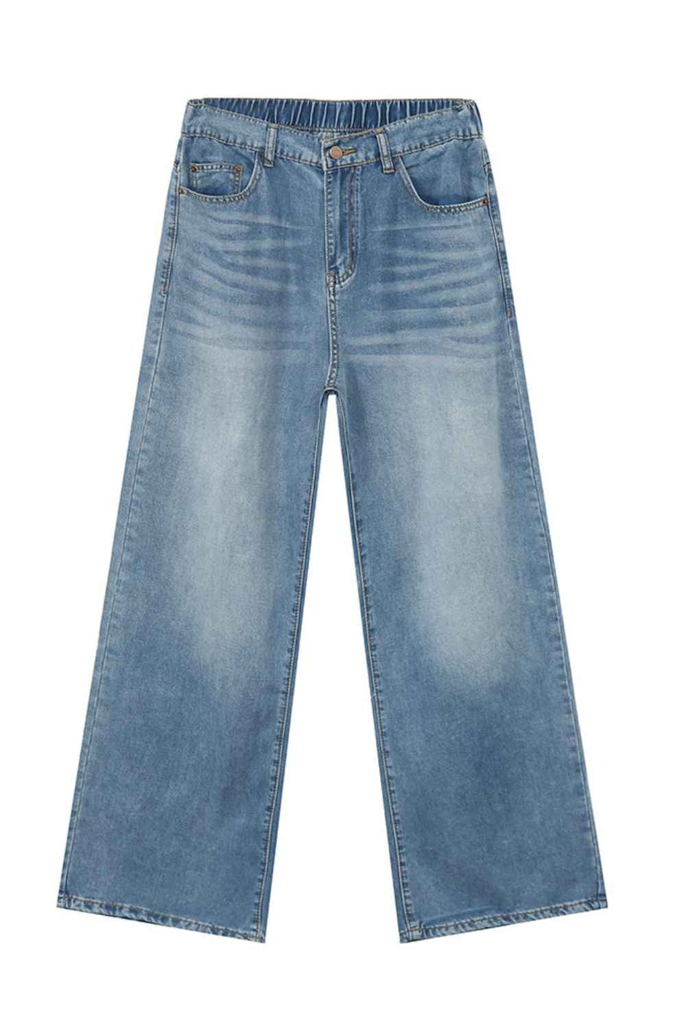 Men's Washed Straight Jeans - Damned Threads