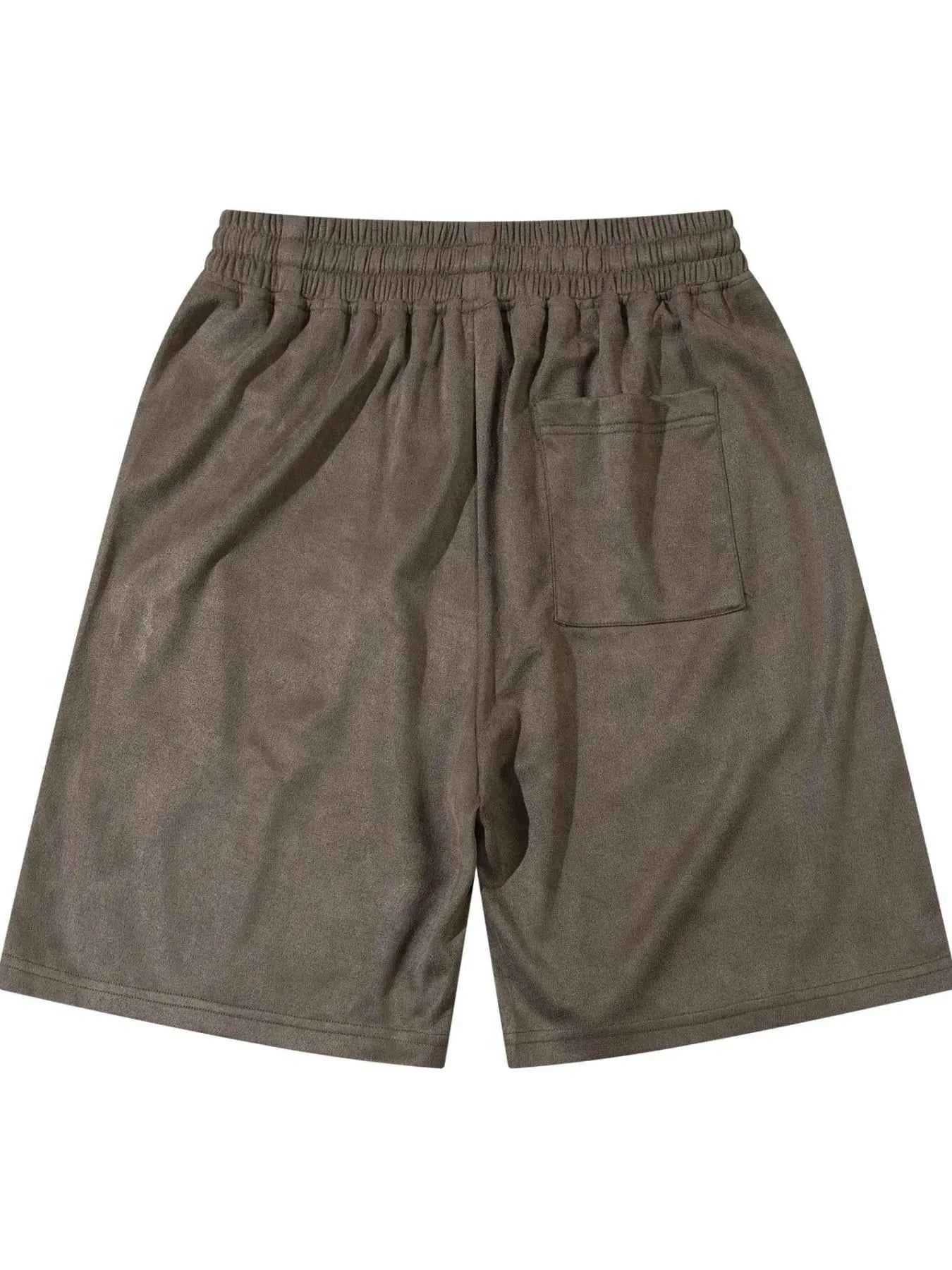 Men's Drawstring Pocketed Shorts