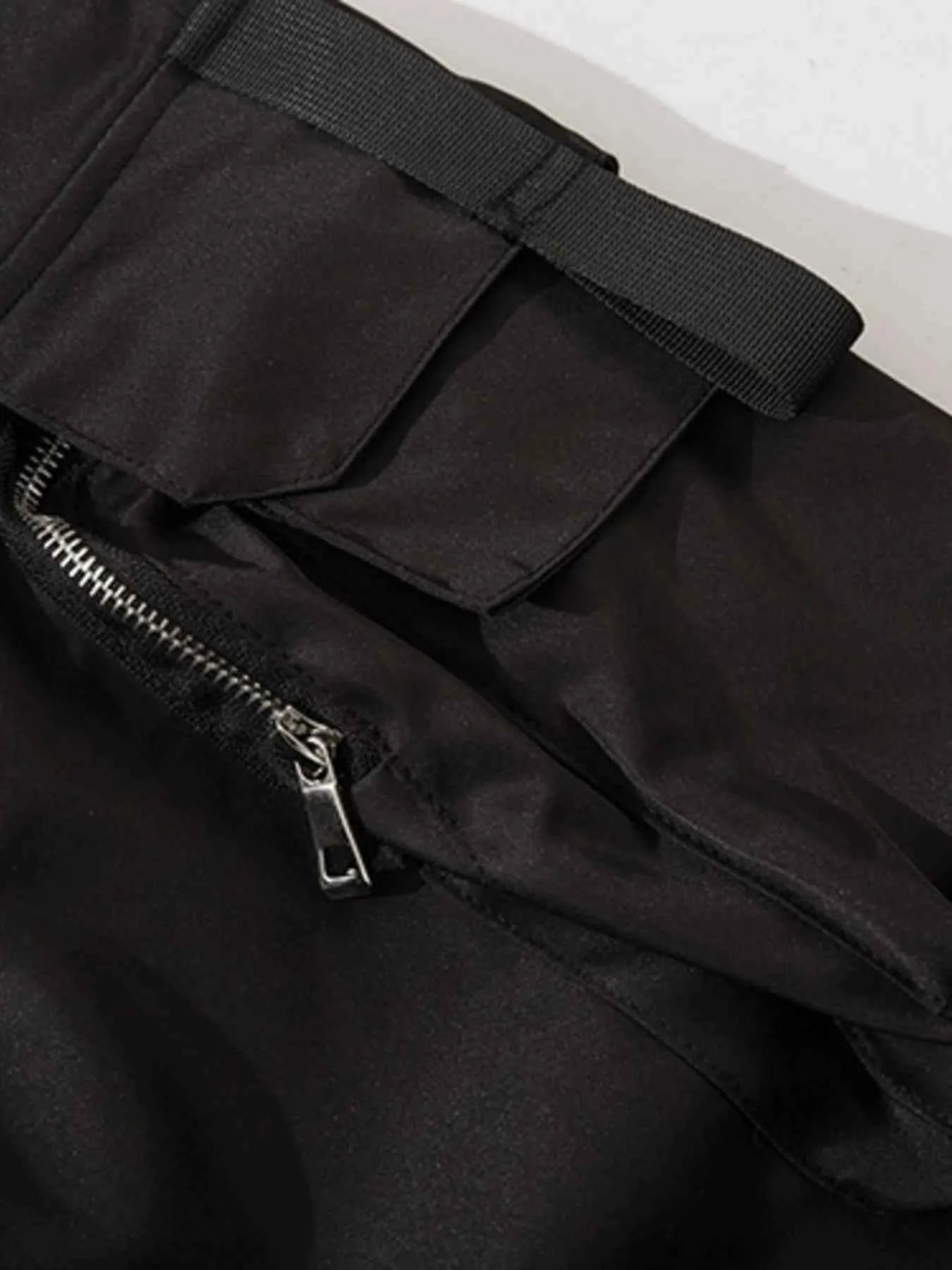 Men's Cargo Joggers with Multi-Pockets