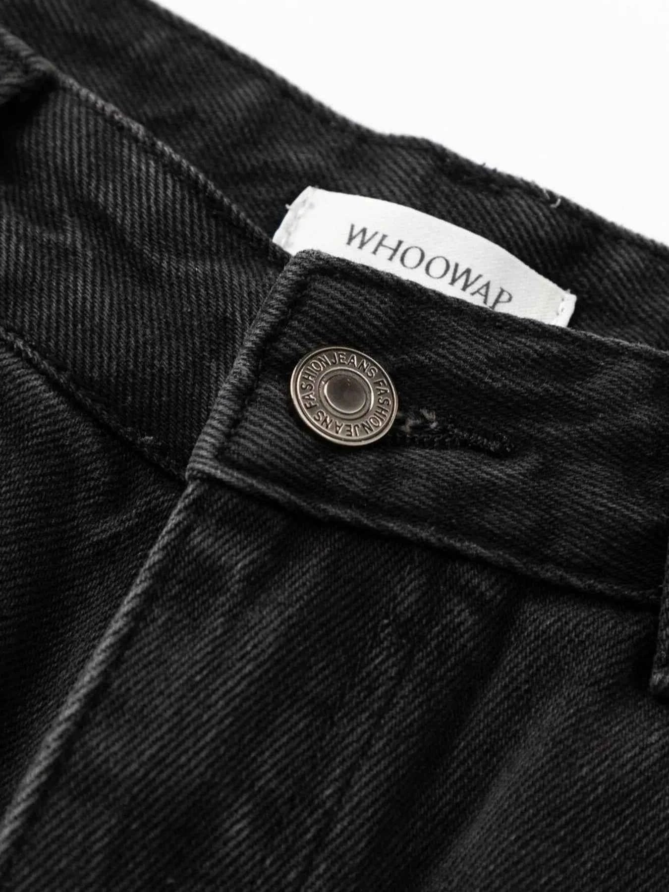 Men's Washed Denim Bermuda Shorts