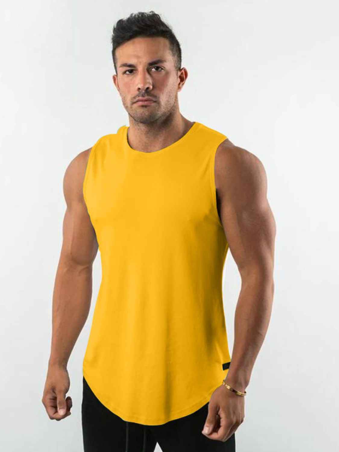Men's Plus Size Round Neck Tank - Damned Threads