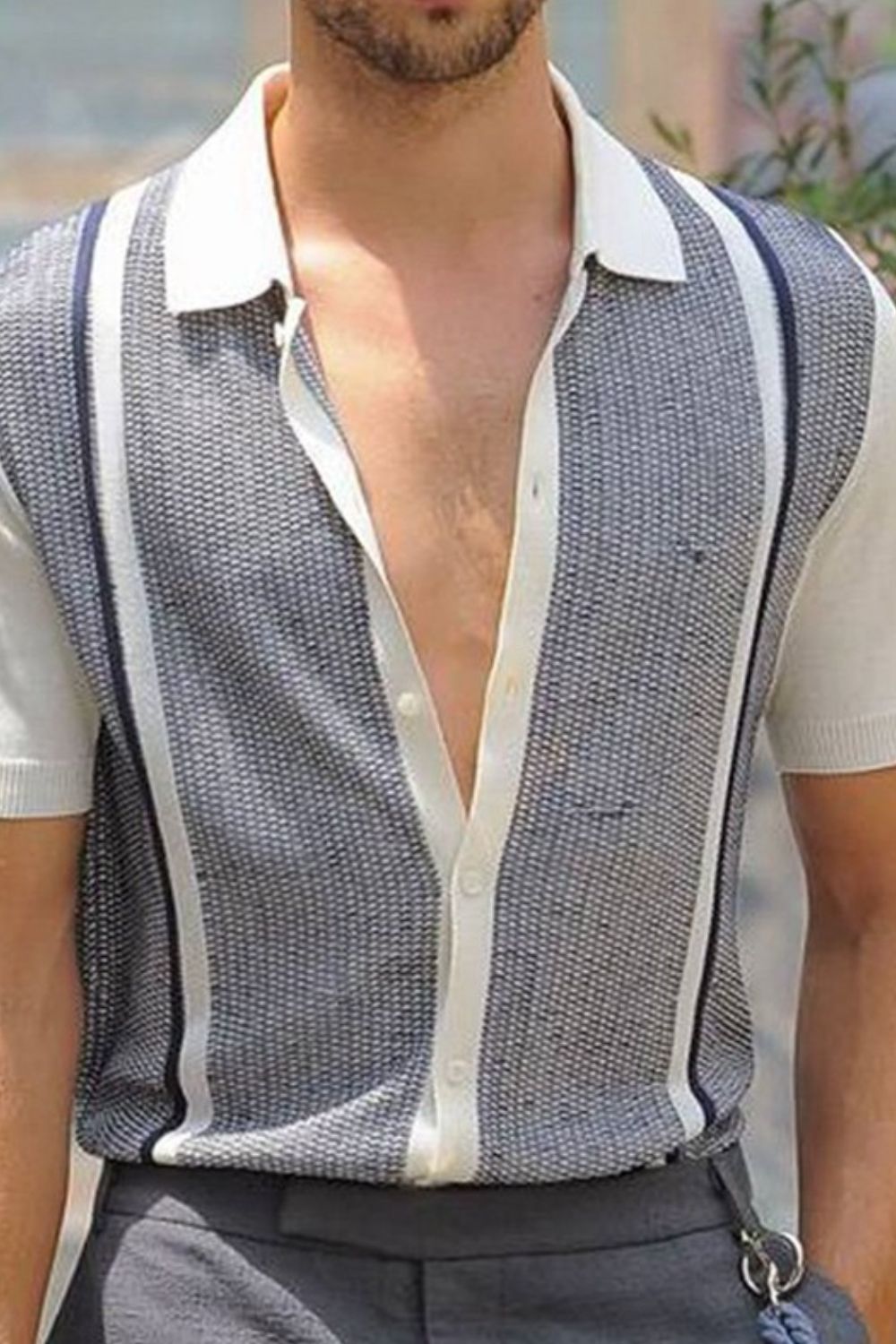 Men's Button Up Impression Shirt - Damned Threads